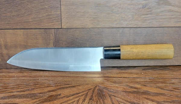 Sakai Kikumori Nakagawa 180mm Santoku made by Noshu Masamune