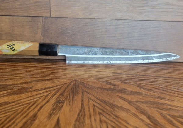 220mm Single Bevel Yanagiba Resharpened