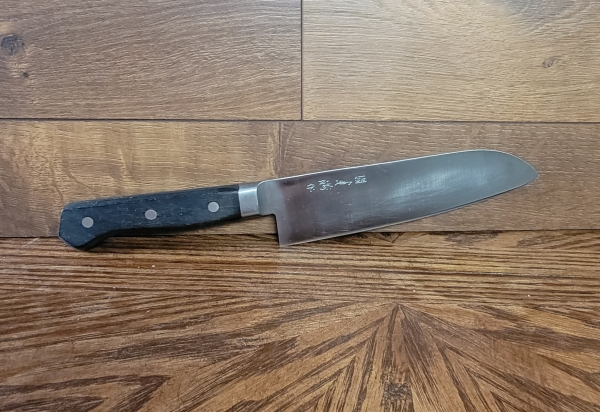 Sakai Ishito Western Full Tang Style Santoku 210mm Restored