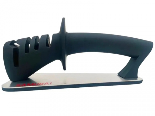 SAMURAI™ 4-in-1 Knife & Scissor Sharpener | Diamond, Tungsten, Ceramic