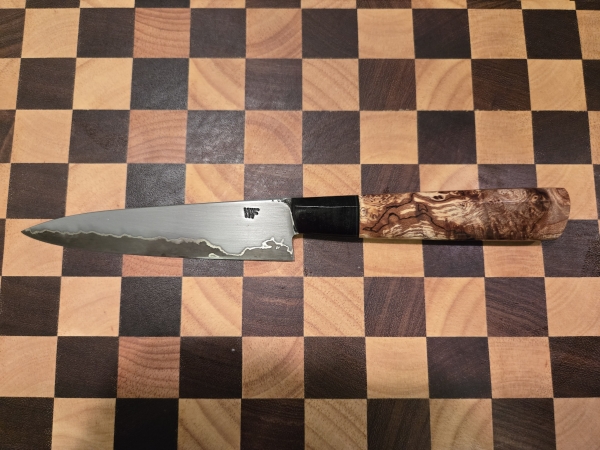 Heartwood Forge 142 mm 1080 and GoMai Petty