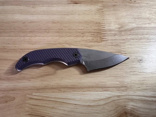 Custom made neck knife