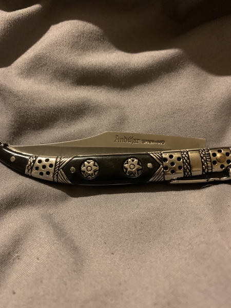 Antique Navaja Savillana Andujar Spanish Folding Pocket Knife