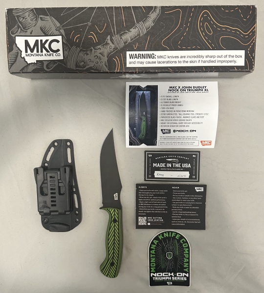 Montana Knife Company Triumph X