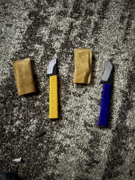Japanese Curved and Straight Whittling Knives 