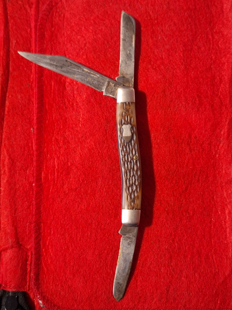 Vintage Schrade Walden Pocket Knife 825 Overall Length 8\"