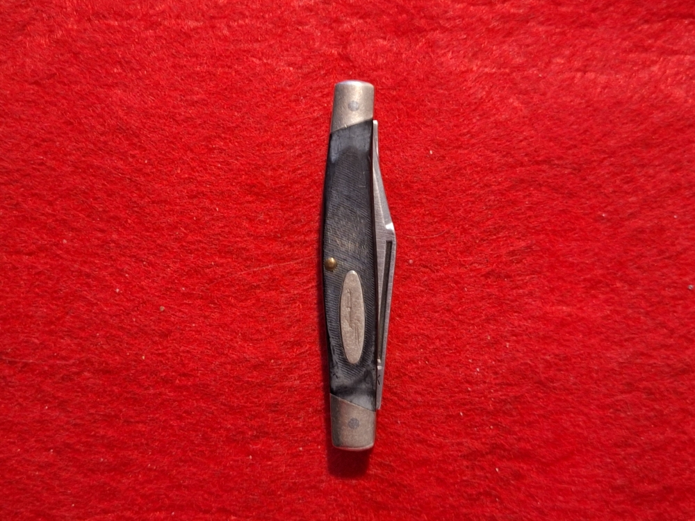 Vintage 1980's Buck 309 Two Blade Pocket Folding Knife Overall Length 7\"