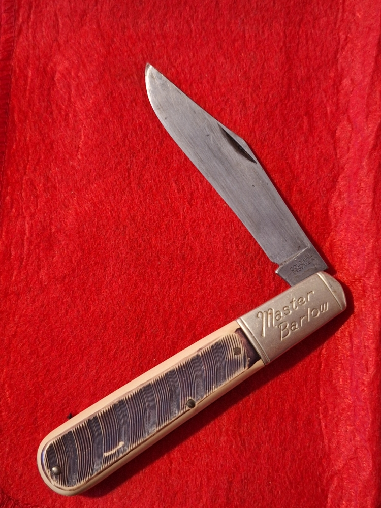 Vintage Barlow Pocket Knife Overall Length 9\"