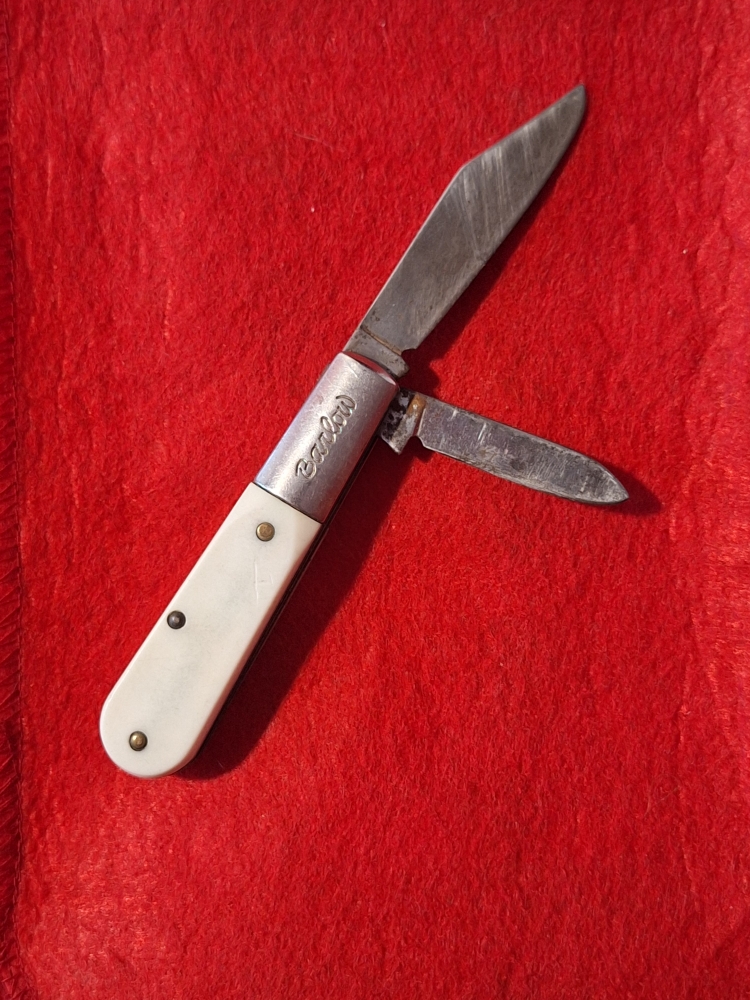 Vintage Colonial 3.5\" Barlow Folding Multi-Blade Pocket Knife