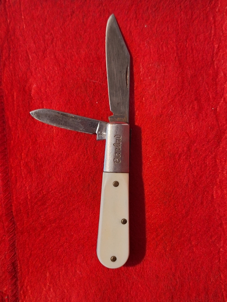 Vintage Colonial 3.5\" Barlow Folding Multi-Blade Pocket Knife
