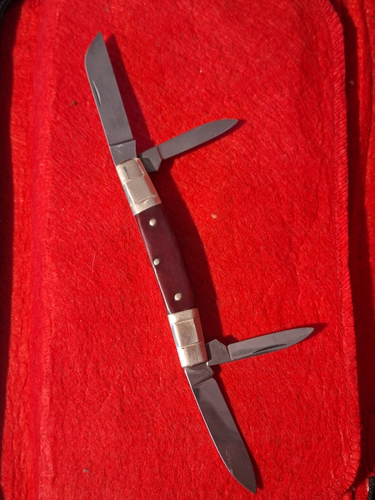 United Cutlery Boker Tree Brand Tobacco Jack Four Blade Congress Knife 