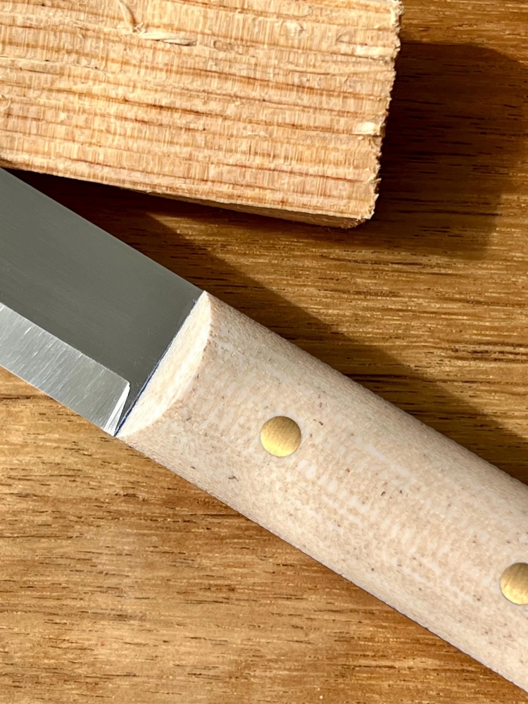 Handmade Puukko Bushcraft Knife with N690 (62 HRC cryo) Scandi Grind . Steel Knife Blade & Ecarta handle. The Perfect Knife for Outdoors