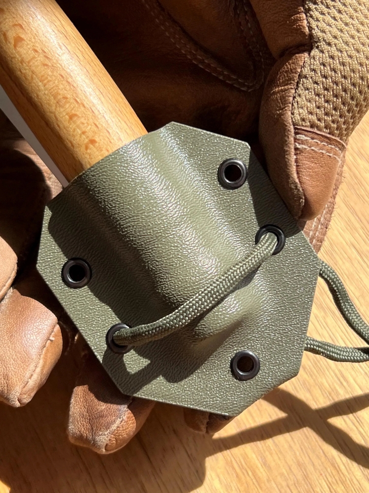 Custom Kydex Neck Carry Sheath for Opinel with Paracord Lanyard | Bushcraft Survival Outdoor Camping Trekking EDC