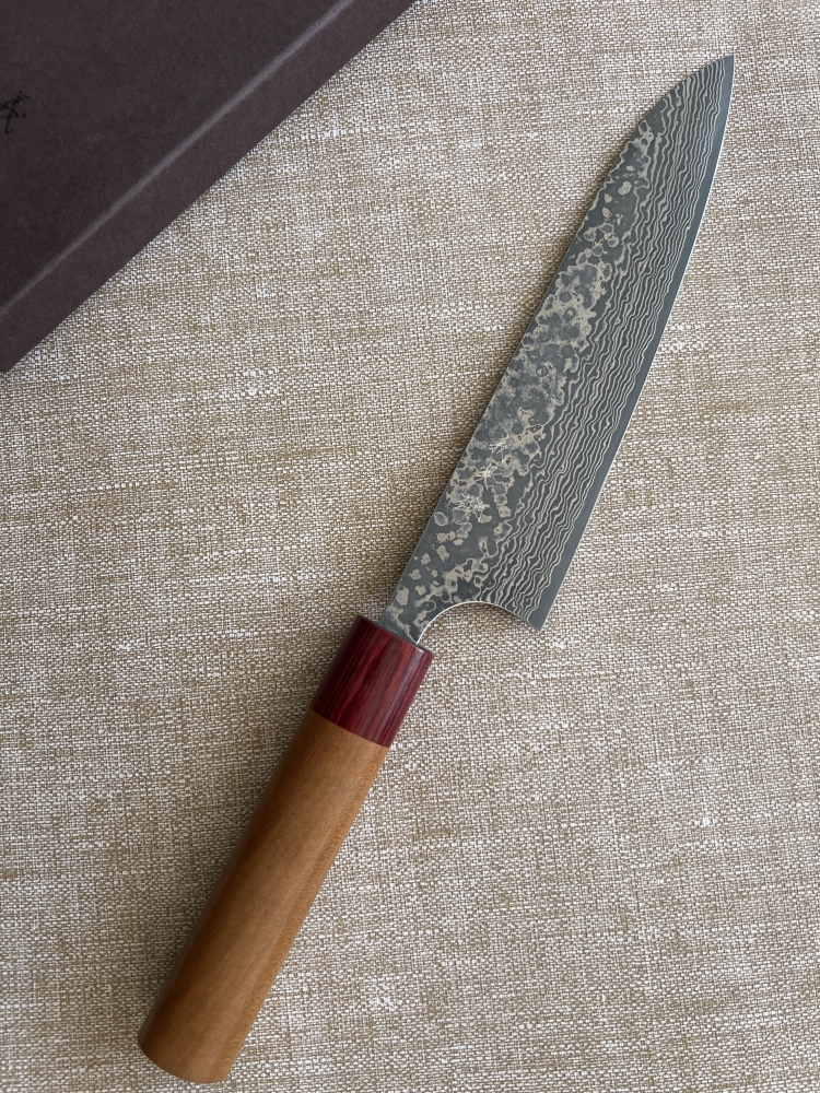 Yoshimi Kato Gyuto 180mm VG10 Nickel Damascus 