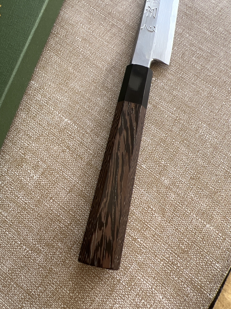 Satoshi Nakagawa Sakimaru 275mm Aogami 1 Damascus
