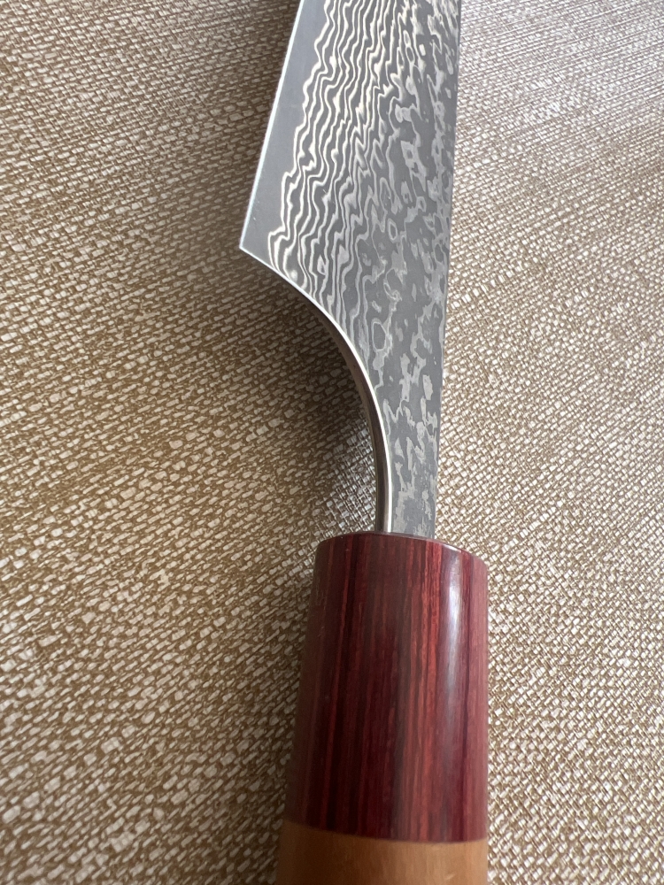 Yoshimi Kato Gyuto 180mm VG10 Nickel Damascus 