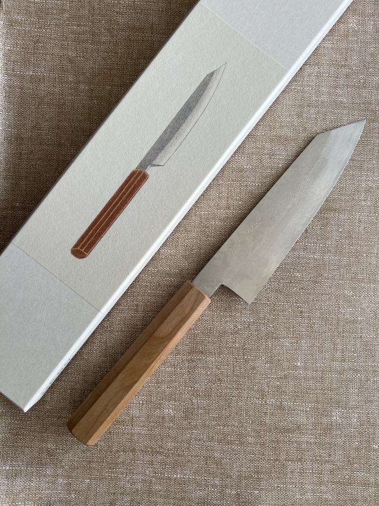 Hado x Shogo Yamatsuka Kiritsuke 180mmDamascus  Ginsan 