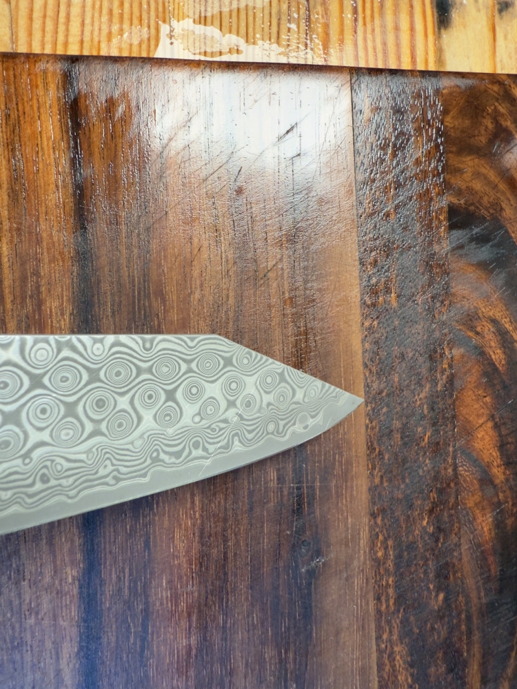 Nigara Anmon Kurozome Sujihiki Kiritsuke 255mm
