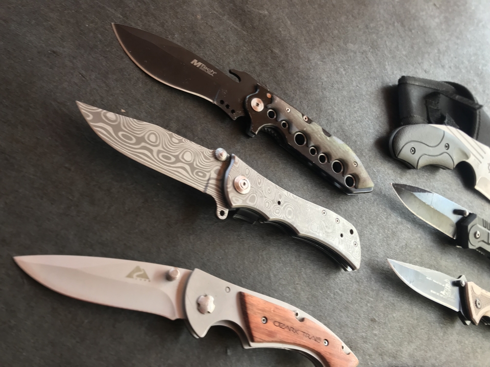 Lot of 12 Various Pocketknives