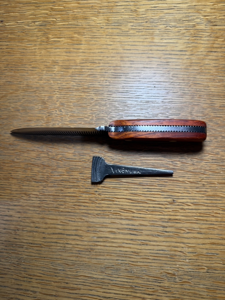 Puukko All Purpose Hidden Tang Belt Knife Made from a File
