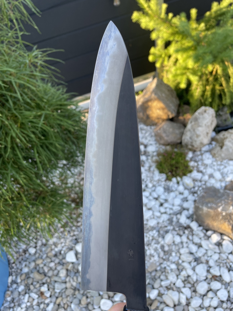 Hitohira Tanaka x Kyuzo Extra Height 240 Gyuto