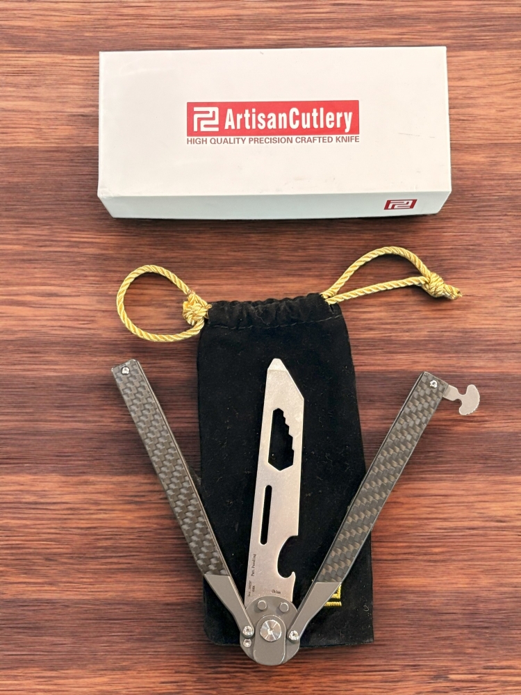 Artisan Cutlery Kinetic Butterfly Tool