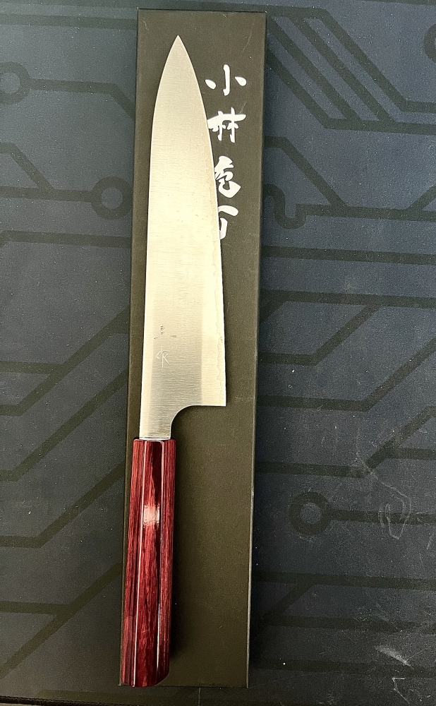 Kei Kobayashi SG2 Red Gyuto 210 mm – Brand New