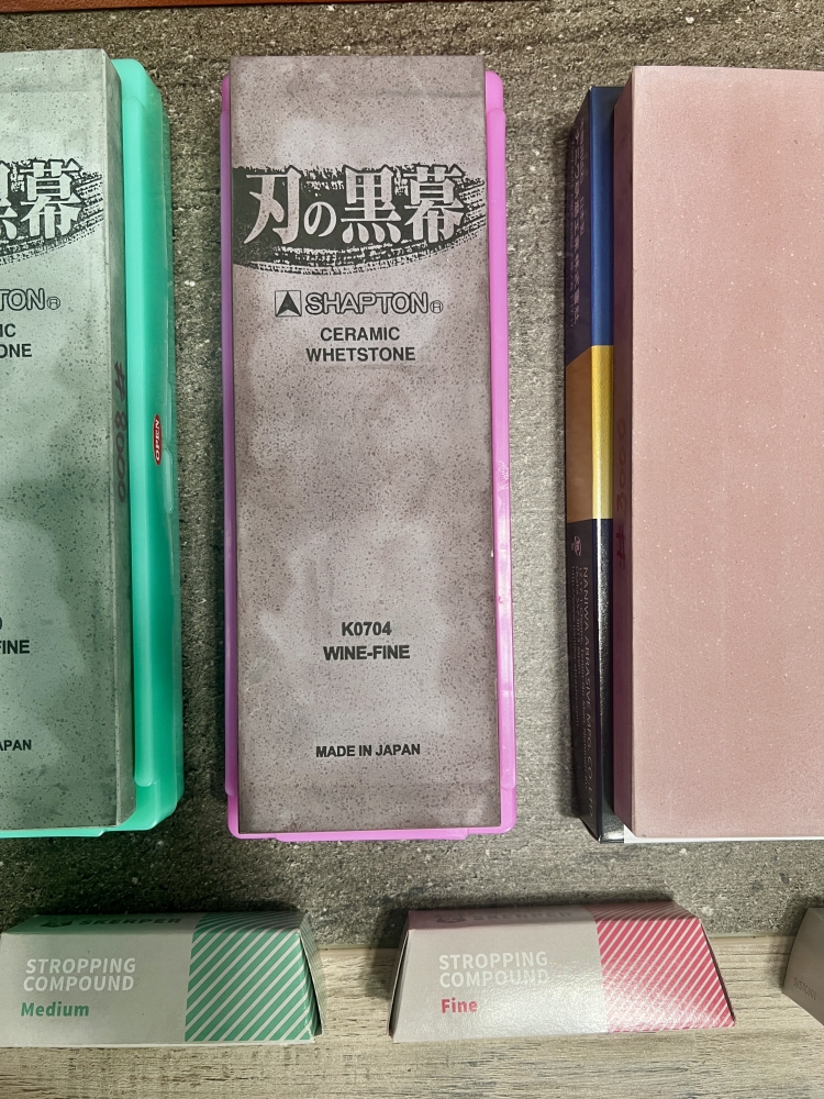 Full Progression Sharpening Stone Set – Premium Japanese Stones