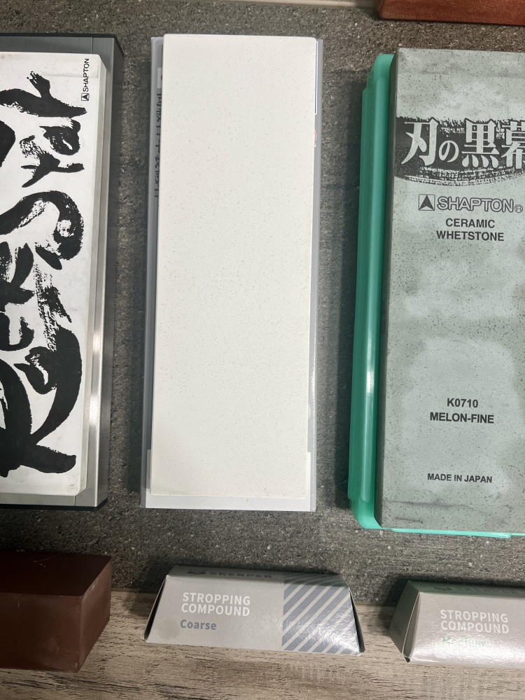 Full Progression Sharpening Stone Set – Premium Japanese Stones