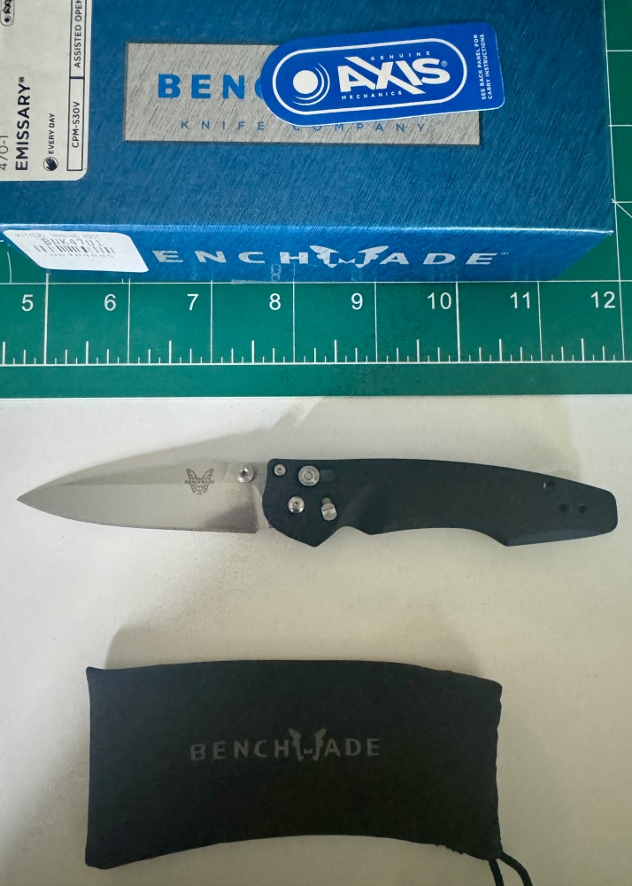 Benchmade Emissary 470-1, CPM-S30V
