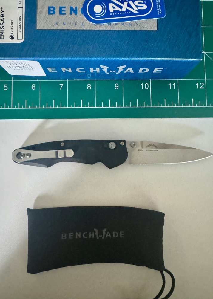 Benchmade Emissary 470-1, CPM-S30V