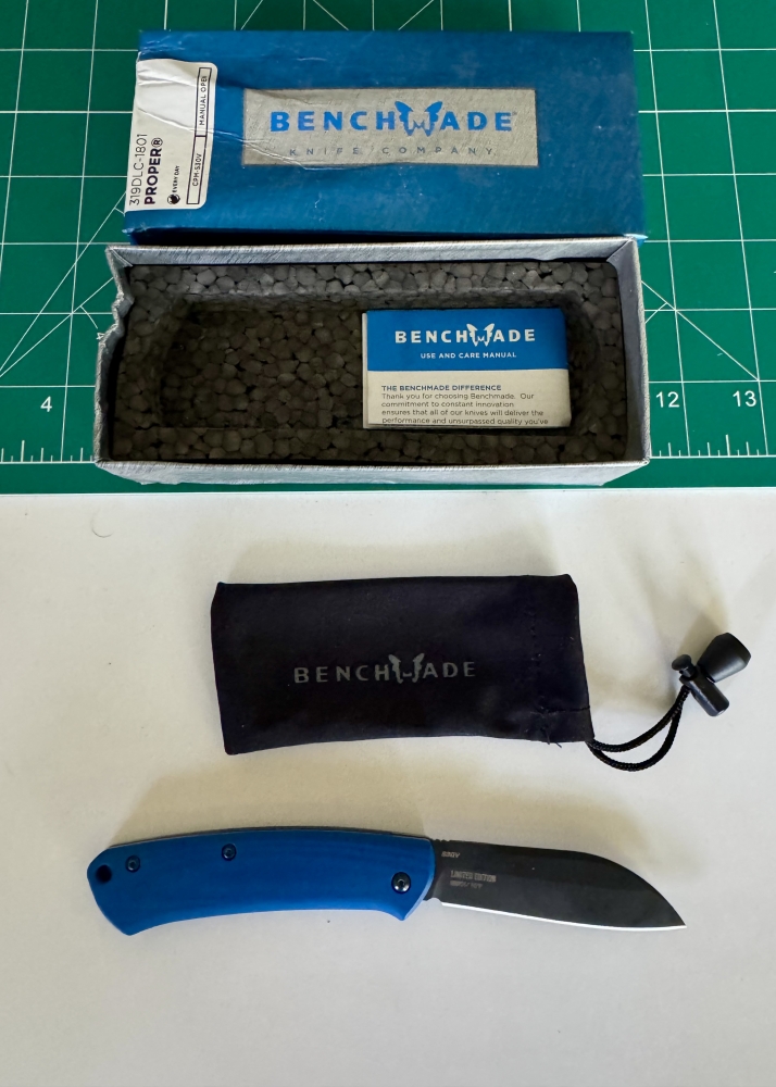 Benchmade Proper Premium Plus Exclusive S30V