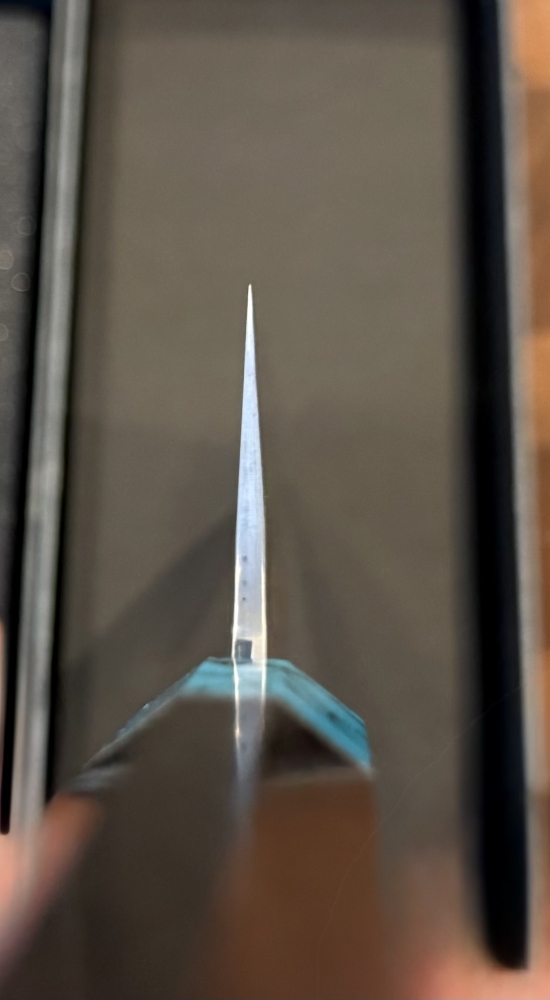 Yu Kurosaki SG2 FUJIN Japanese Bunka Knife 165mm Turquoise & Wenge Handle