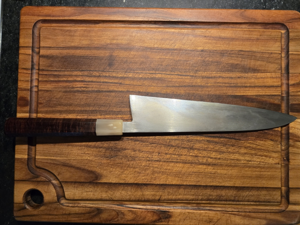 MK Knives 235mm Spicy White Honyaki