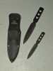 New United Cutlery On Target Black Hearts Thrower knife Set overall length 230 mm