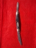 Vintage 1980's Buck 309 Two Blade Pocket Folding Knife Overall Length 7\"