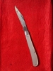 Vintage Sabre Folding Pocket Knife Mother Of Pearl Handle Overall Length 7 1/2\"