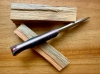 The Perfect Bushcraft Knife. Scandi grind. Handcrafted. AEB-L Steel. 61 HRC Cryo. For Outdoor and Camping