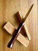 Bushcraft Knife. Scandi grind. Handcrafted. AEB-L Steel. 61 HRC Cryo. For Outdoor and Camping