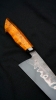 Chef knife 22 cm. 26c3 honyaki. Cheeseburl, copper.