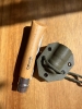 Custom Kydex Neck Carry Sheath for Opinel with Paracord Lanyard | Bushcraft Survival Outdoor Camping Trekking EDC