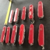 Lot of 10 + 2 free 84-91mm Swiss Army Knives / Pocket Knives from Victorinox Tinker