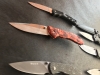 Lot of 9 Buck Knives, 8 foldable, 1 fixed