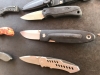Lot of 9 Buck Knives, 8 foldable, 1 fixed