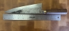 Radiona Wa Handle Gyuto Semi Integral Apex Ultra Wrought Cladding and Wooden Saya