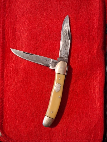Germany Eye 2 Blade Pocket Knife Overall Length 6 1/2