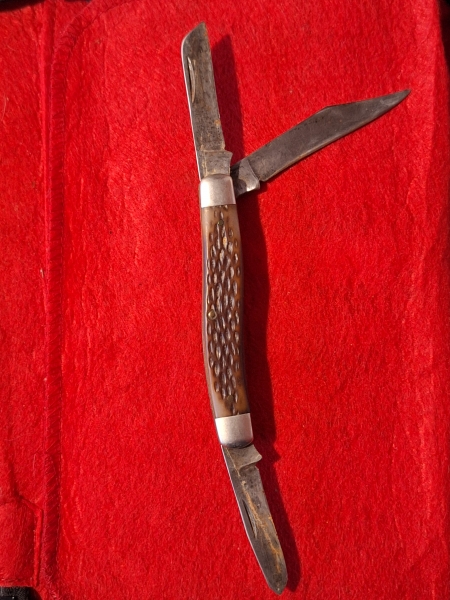 Vintage Schrade Walden Pocket Knife 825 Overall Length 8