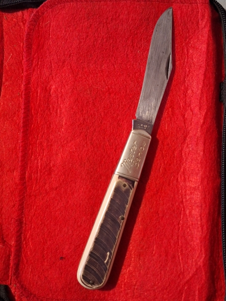 Vintage Barlow Pocket Knife Overall Length 9