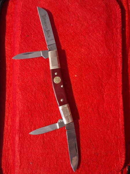 United Cutlery Boker Tree Brand Tobacco Jack Four Blade Congress Knife 