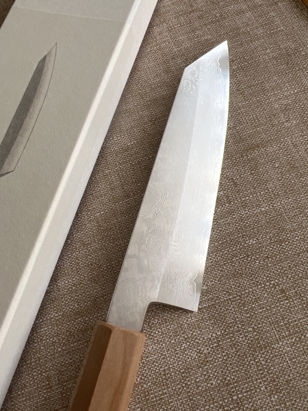 Hado x Shogo Yamatsuka Kiritsuke 180mmDamascus  Ginsan 